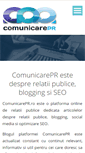 Mobile Screenshot of comunicarepr.ro